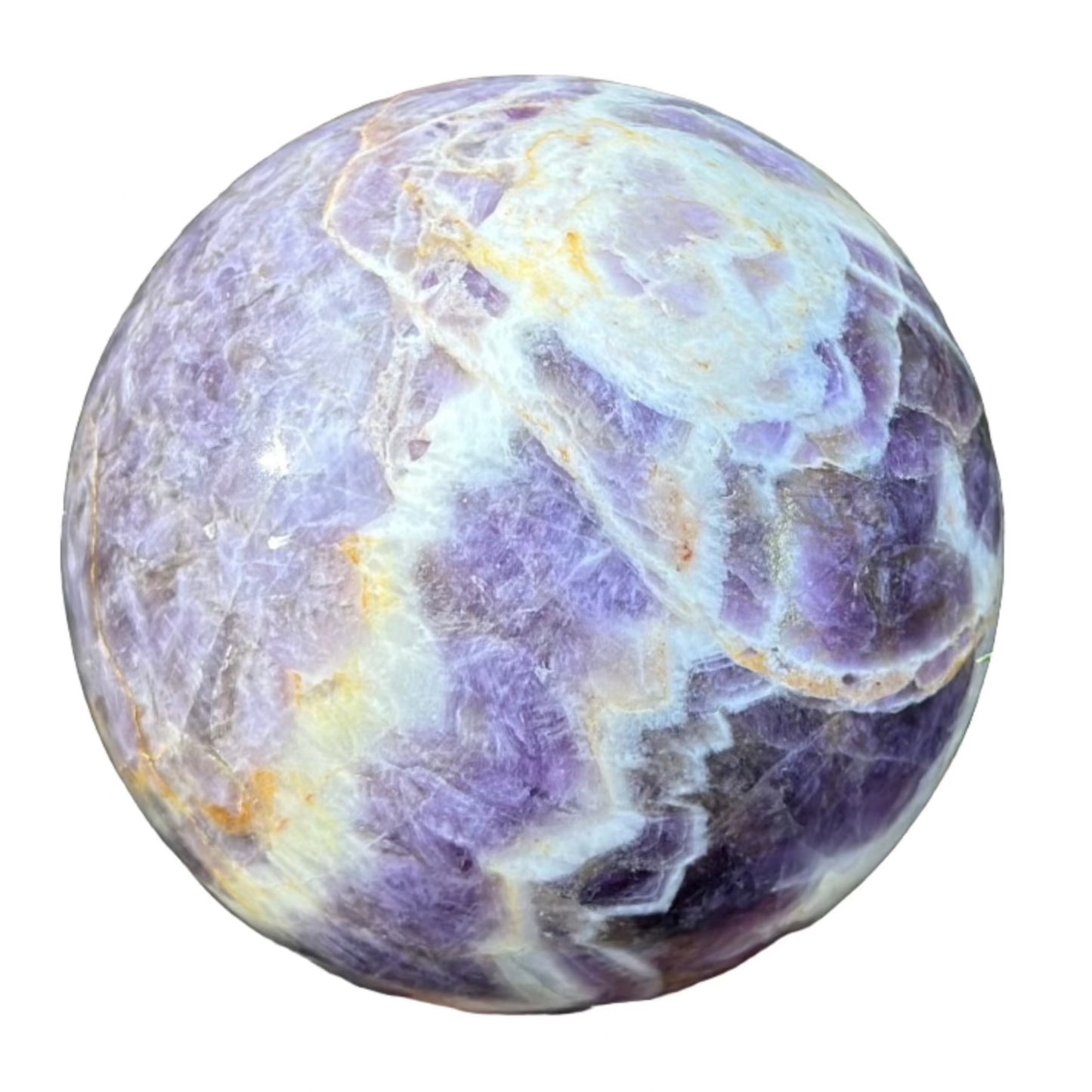 Chevron Amethyst Sphere 676g