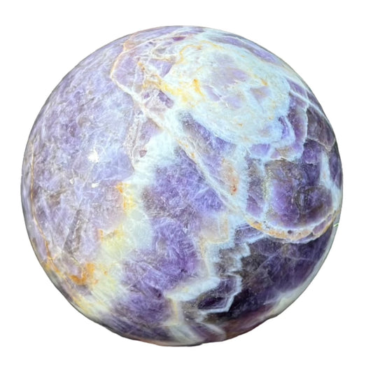 Chevron Amethyst Sphere 676g