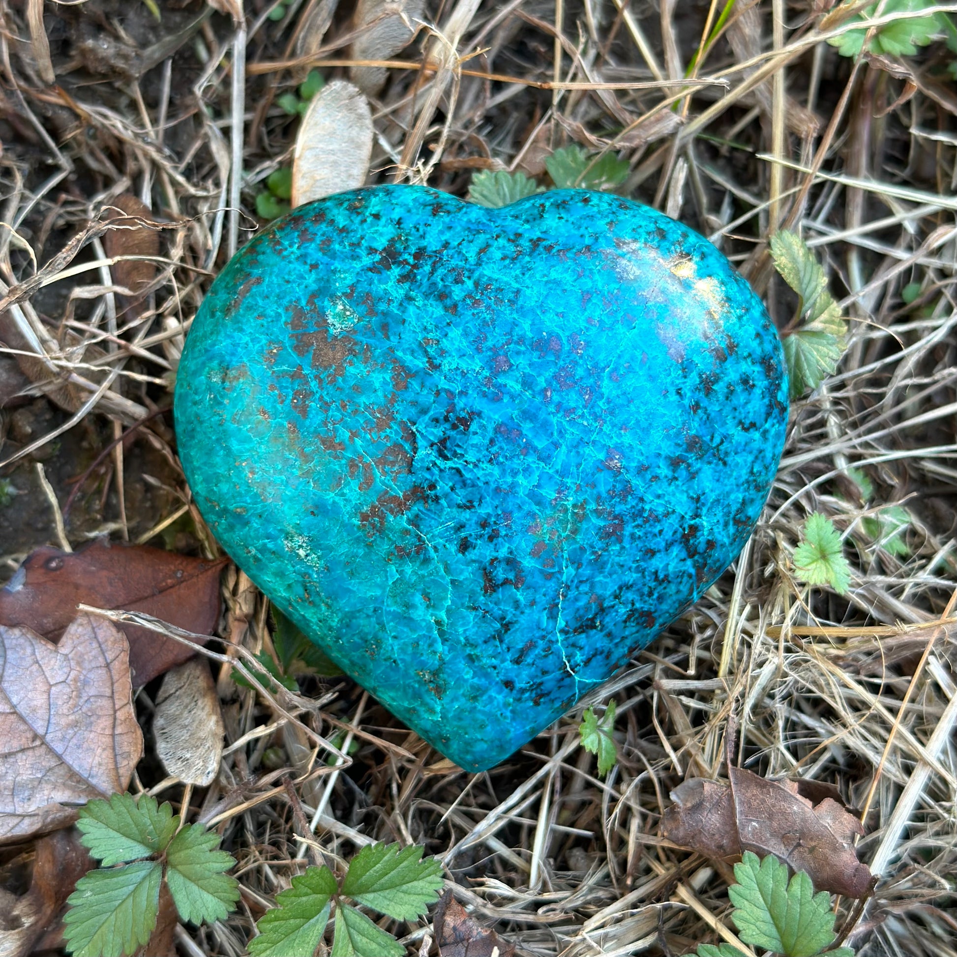 Chrysocolla Heart 190g