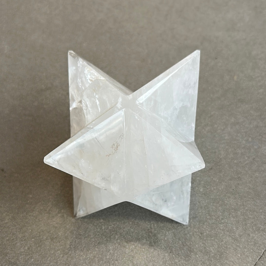 Clear Quartz Merkaba 1011g