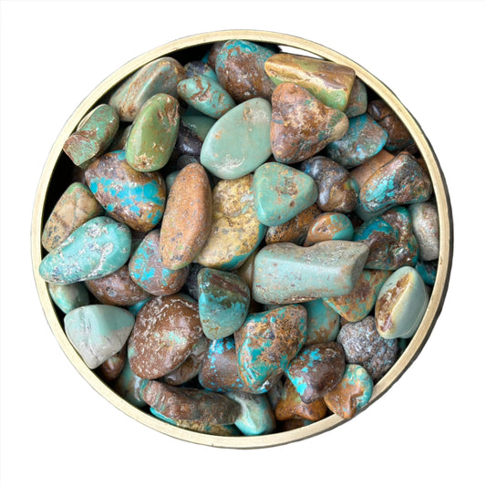 Turquoise Tumbled Stone