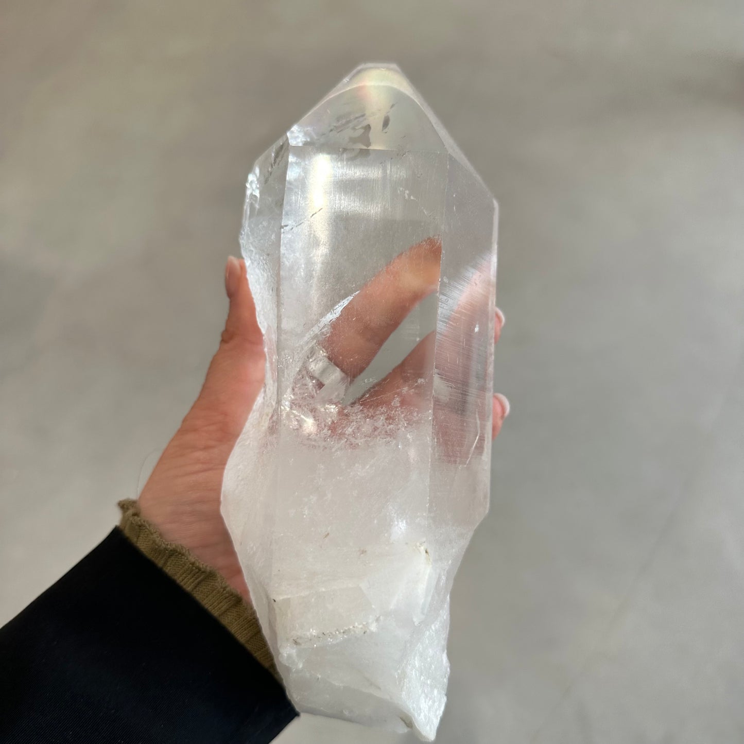 Clear Quartz Cluster Point 1420g