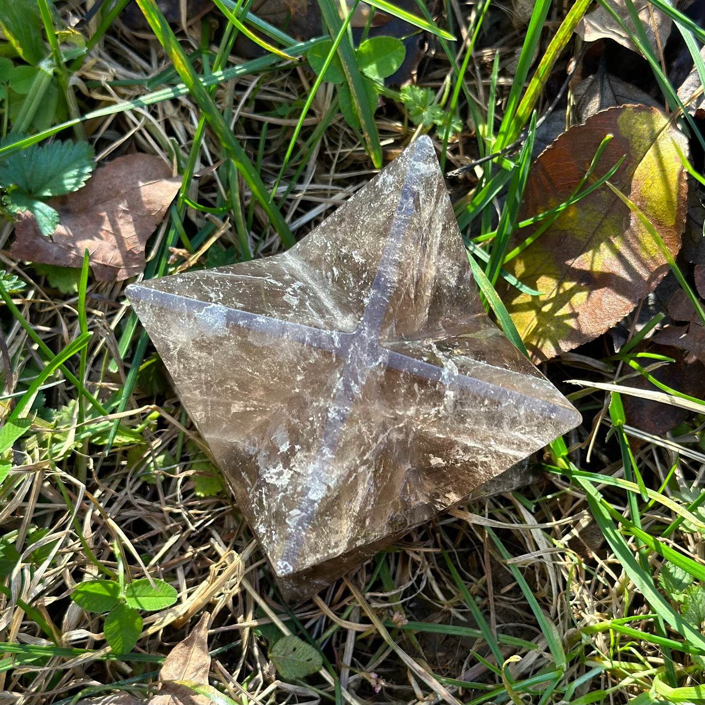 Smoky Quartz Merkaba 269g