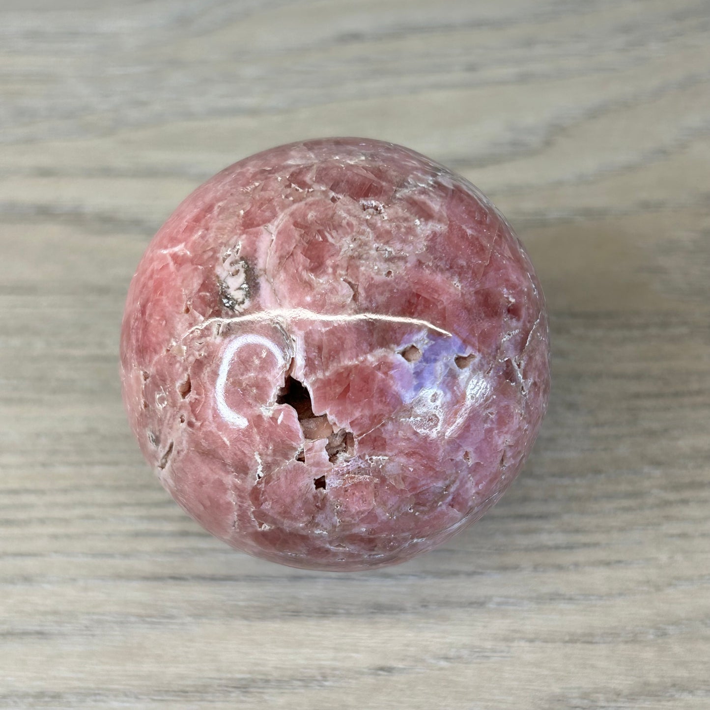 Rhodochrosite Sphere 349g