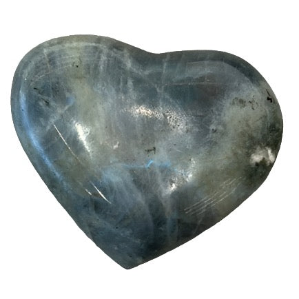 Sunset Labradorite Heart 87g