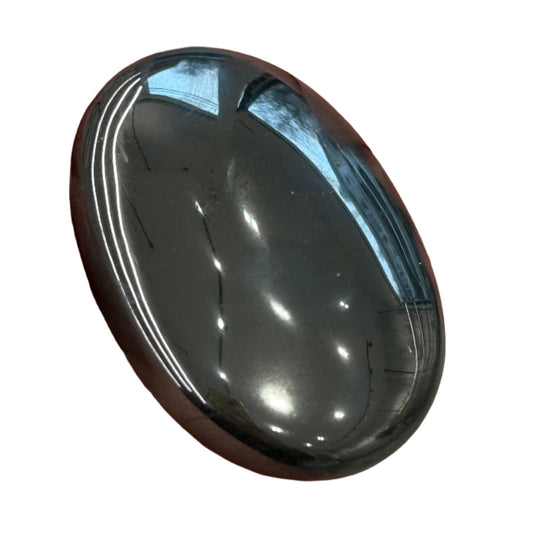 Hematite Palm Stone