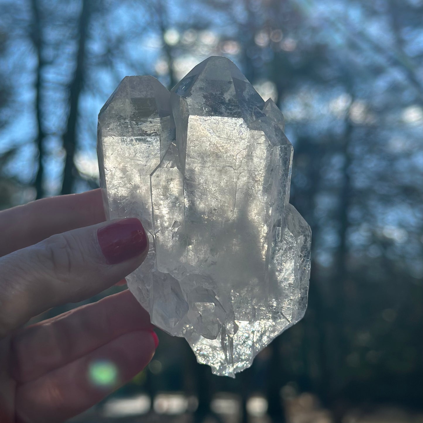 Clear Quartz Cluster 183g