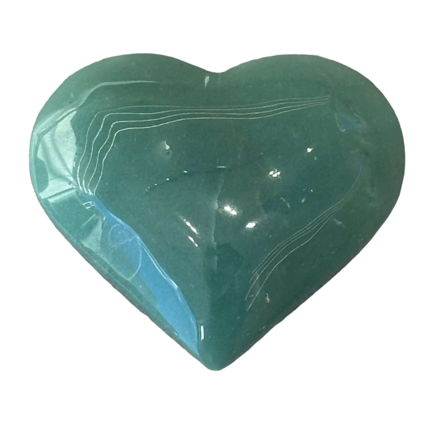 Green Aventurine heart crystal, 178g, promoting healing, compassion, and balance of energies. Ideal for wellness and nurturing.