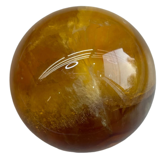 Watermelon Fluorite Sphere 864g