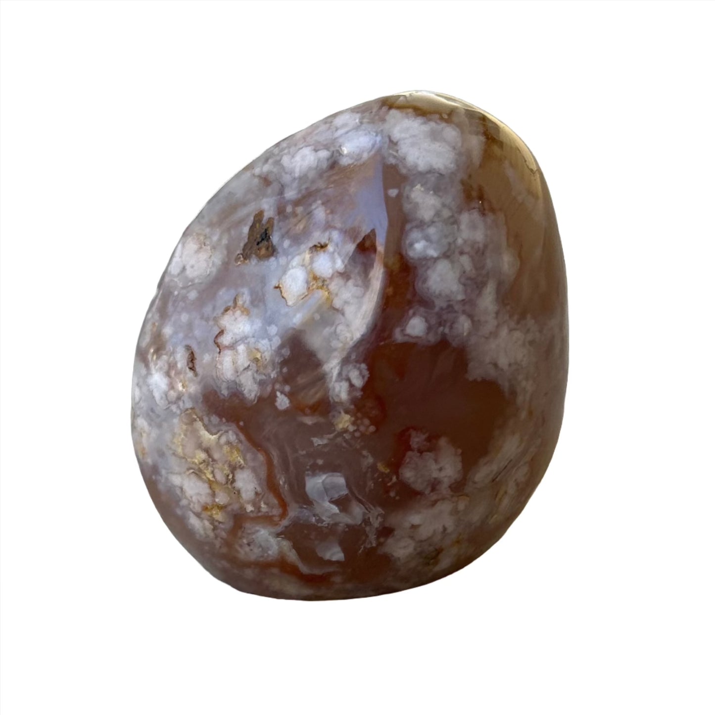 Cherry Blossom Flower Agate Free Form 380g