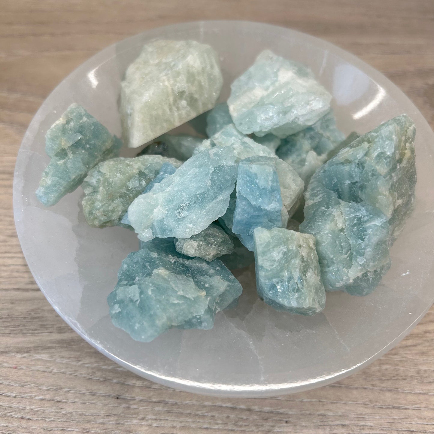 Aquamarine Natural Rough 1-2″