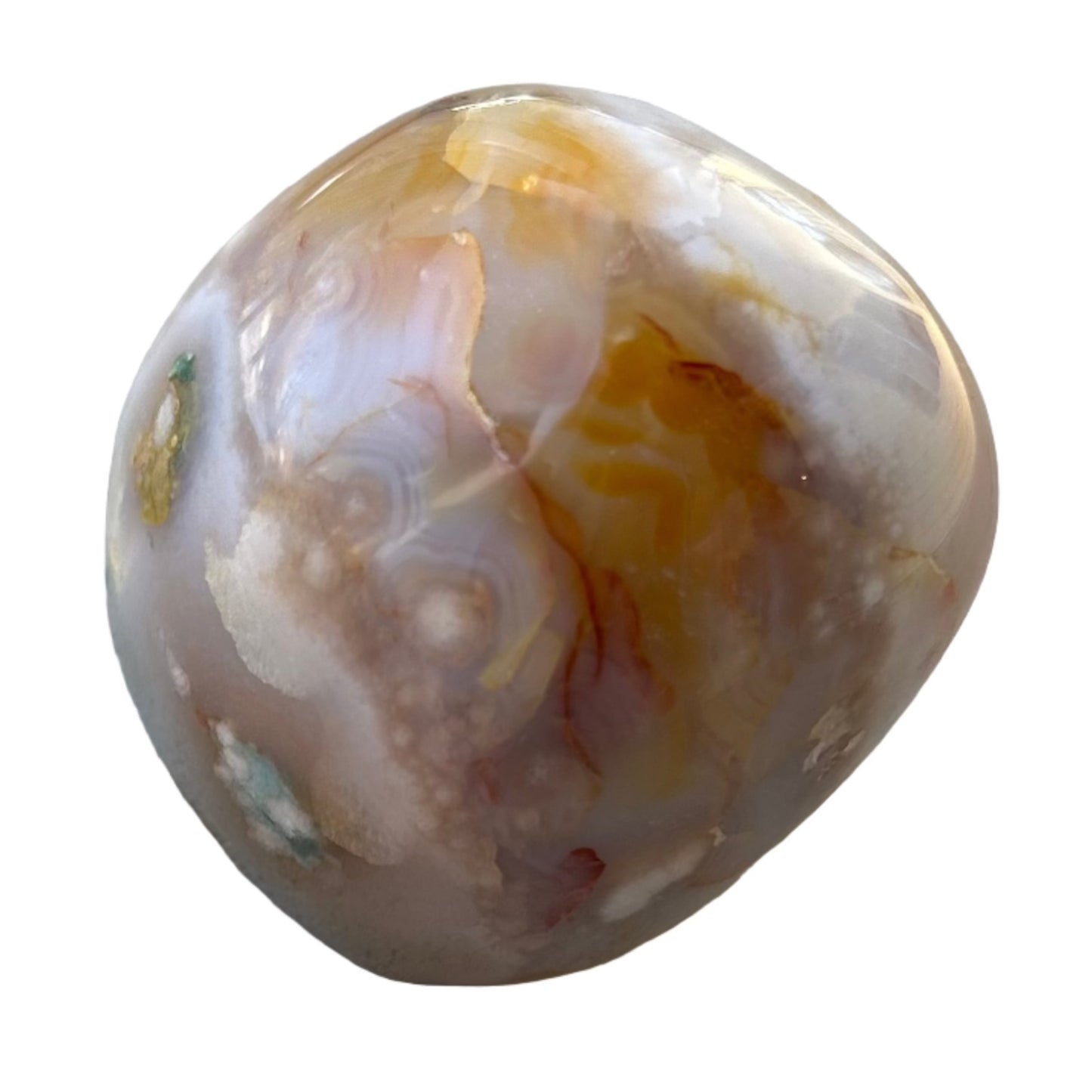 Cherry Blossom Flower Agate Free Form 449g