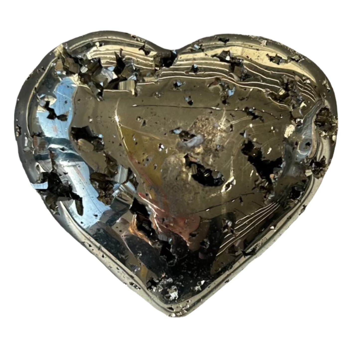 Pyrite Heart 340g