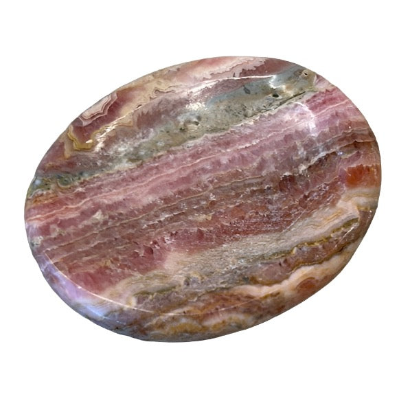Rhodochrosite Worry Stone