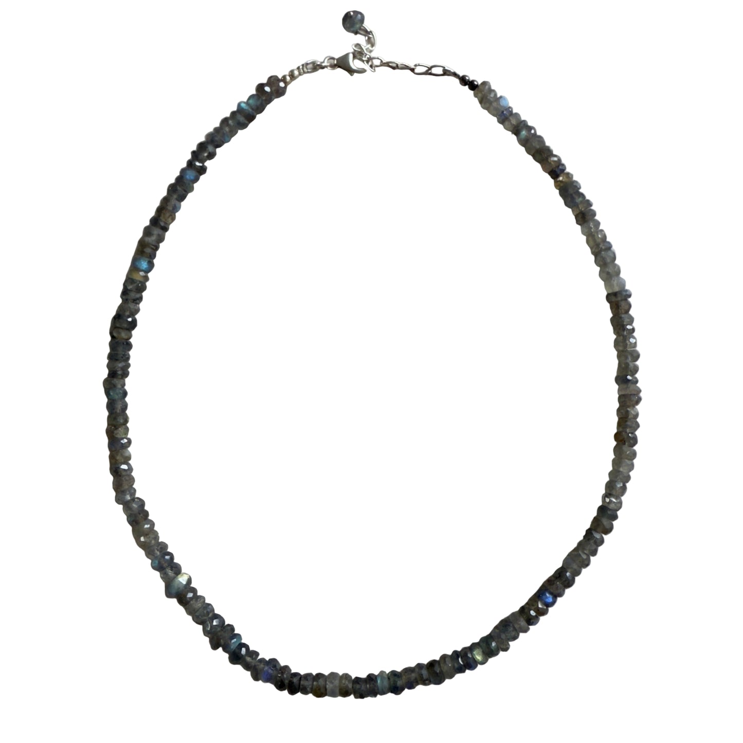 Labradorite Faceted Necklace 4MM - Stone of Transformation