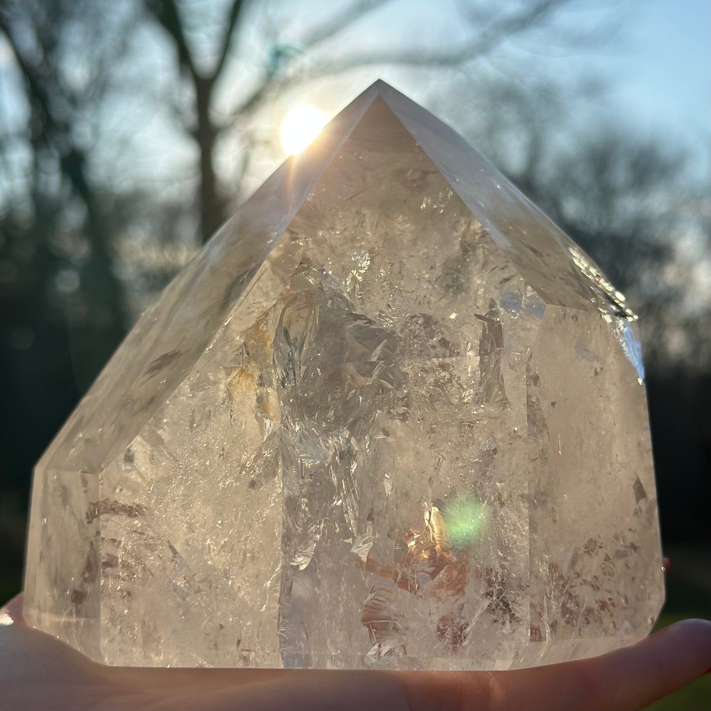 Clear Quartz Point 1591g