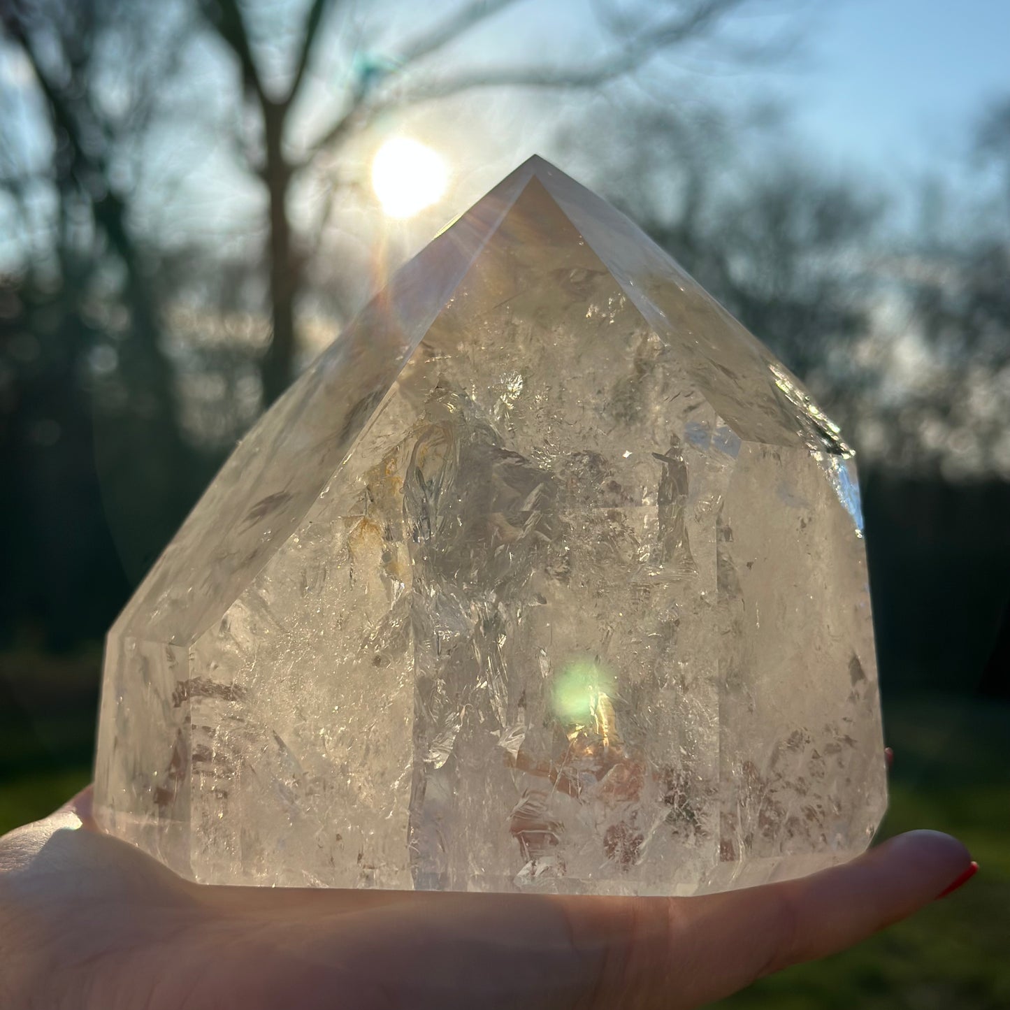 Clear Quartz Point 1591g