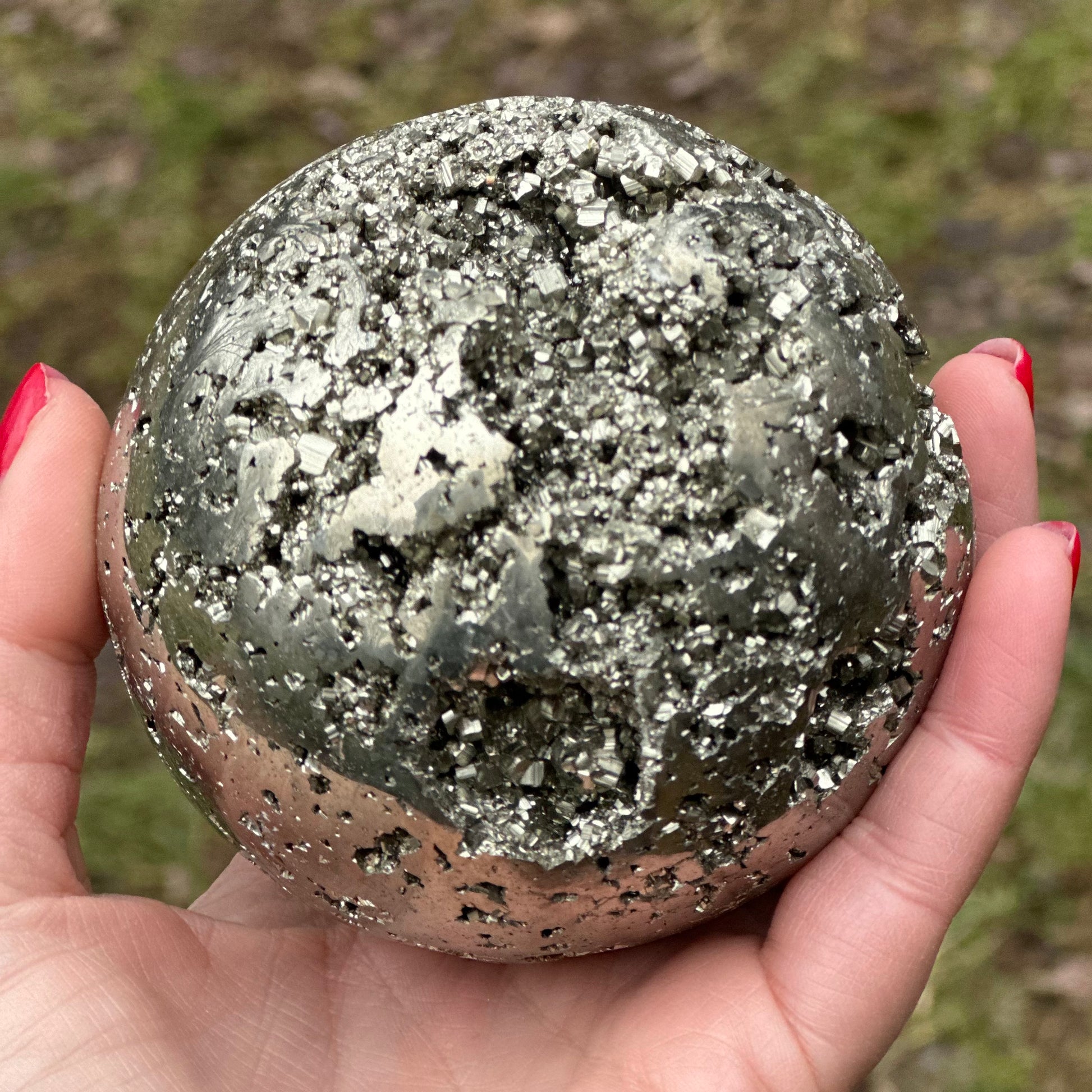Pyrite Sphere 1017g