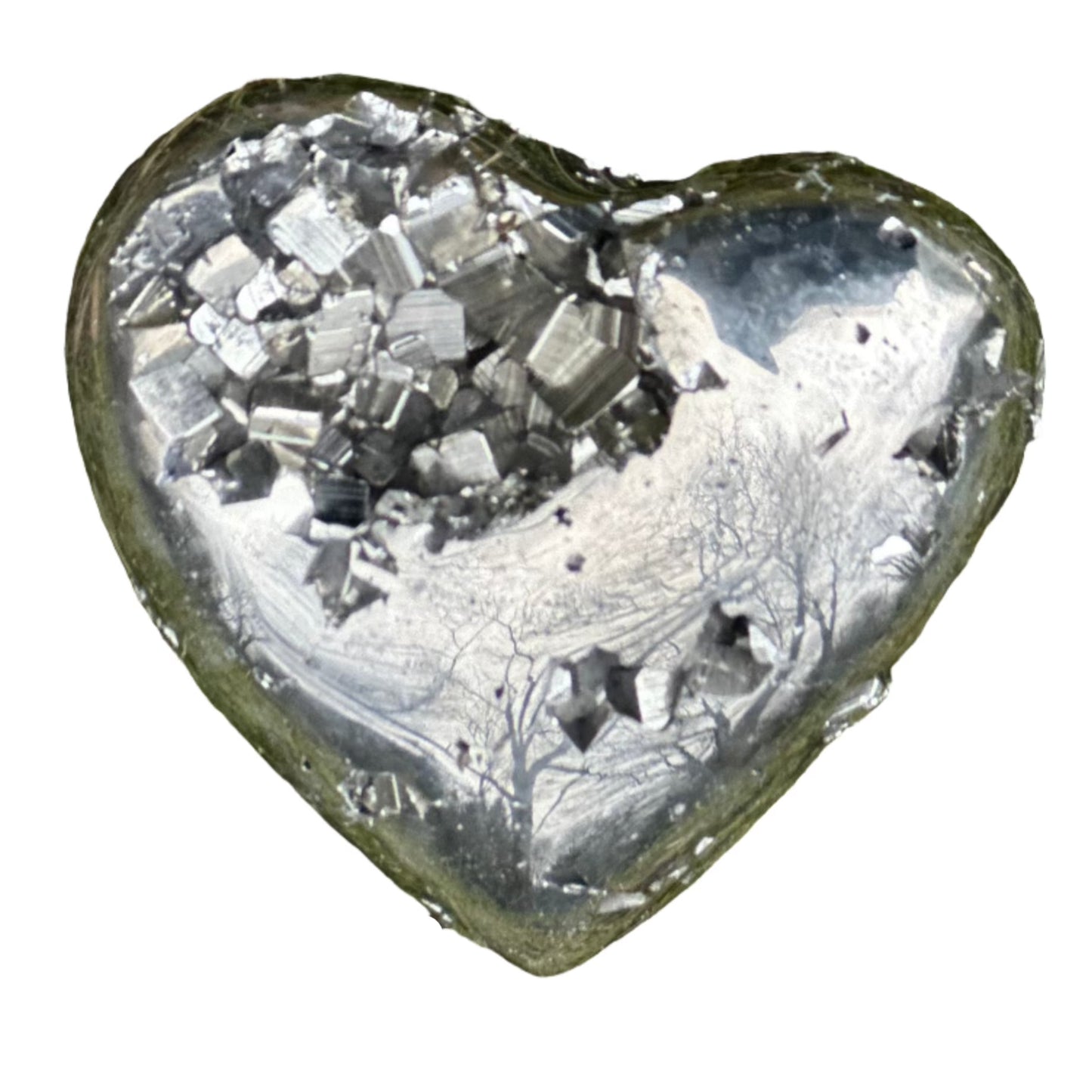 Pyrite Heart 196g