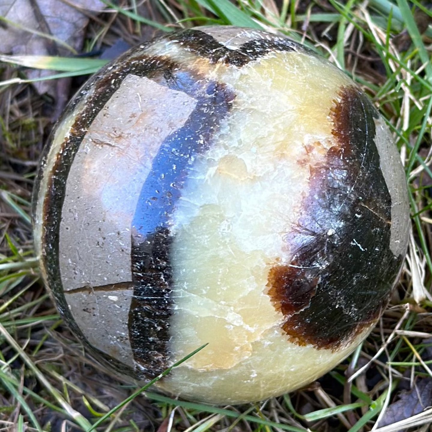 Septarian Sphere 382g