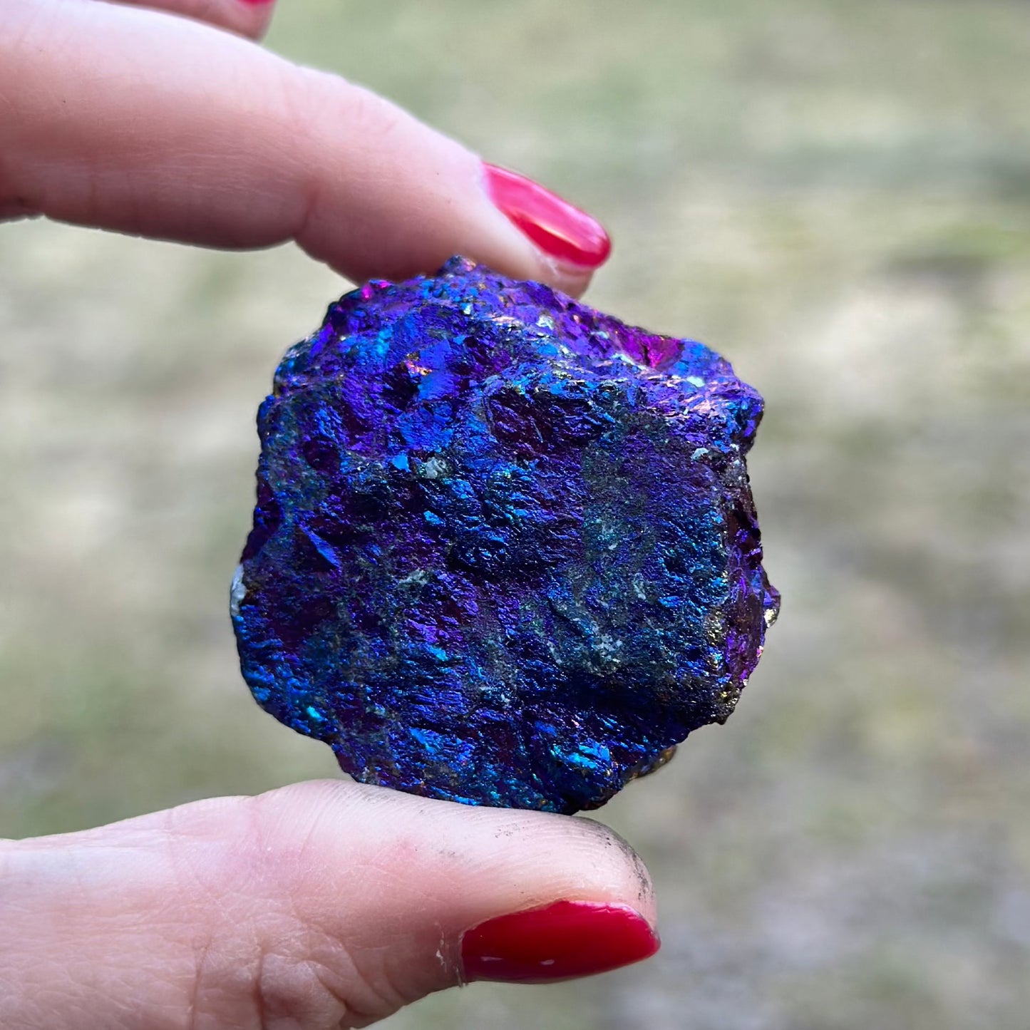Chalcopyrite Peacock Ore Rough