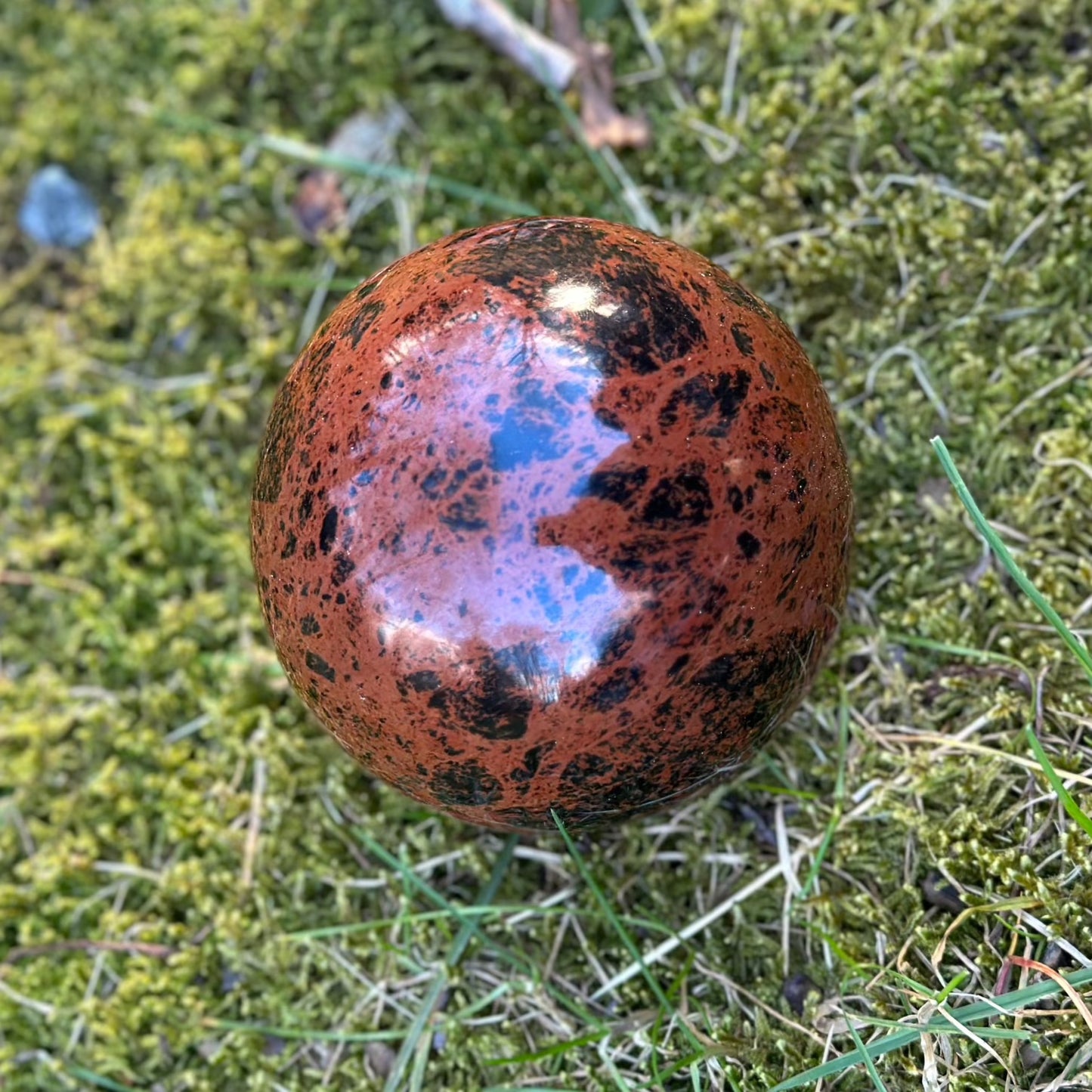 Mahogany Obsidian Sphere