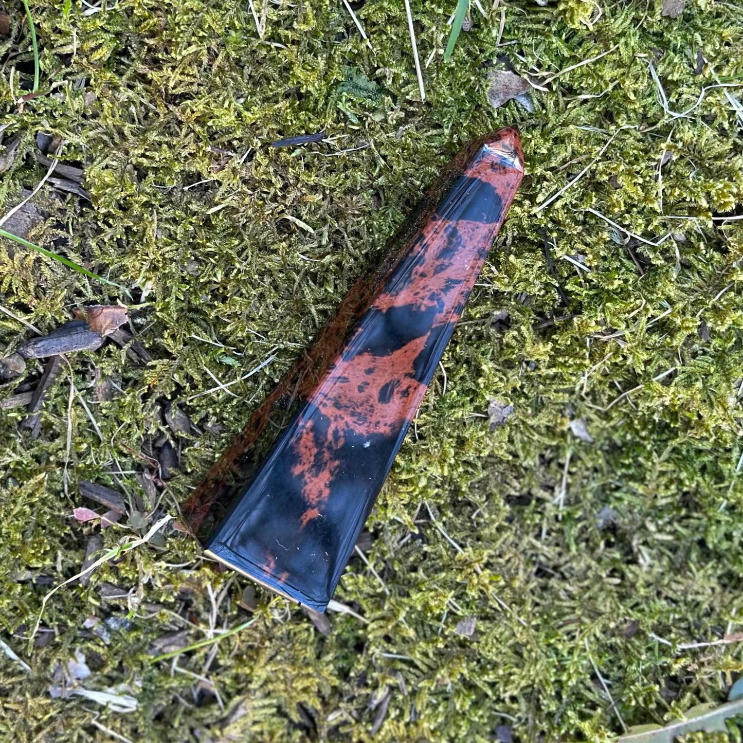 Mahogany Obsidian Obelisk