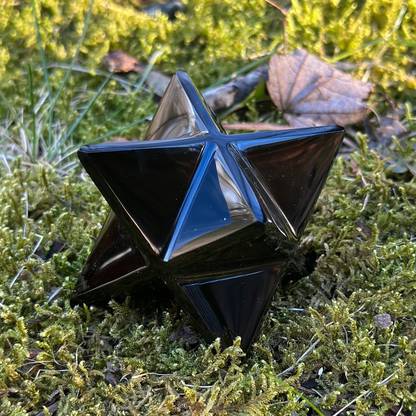 Black Obsidian Merkaba Discounted