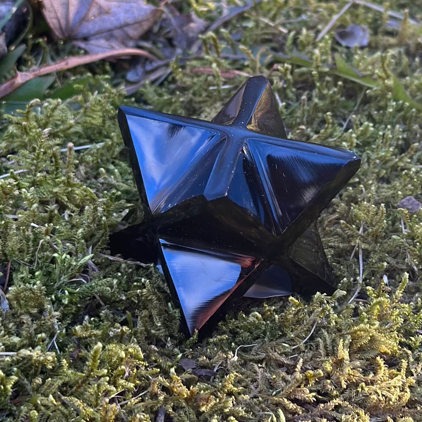 Black Obsidian Merkaba Discounted