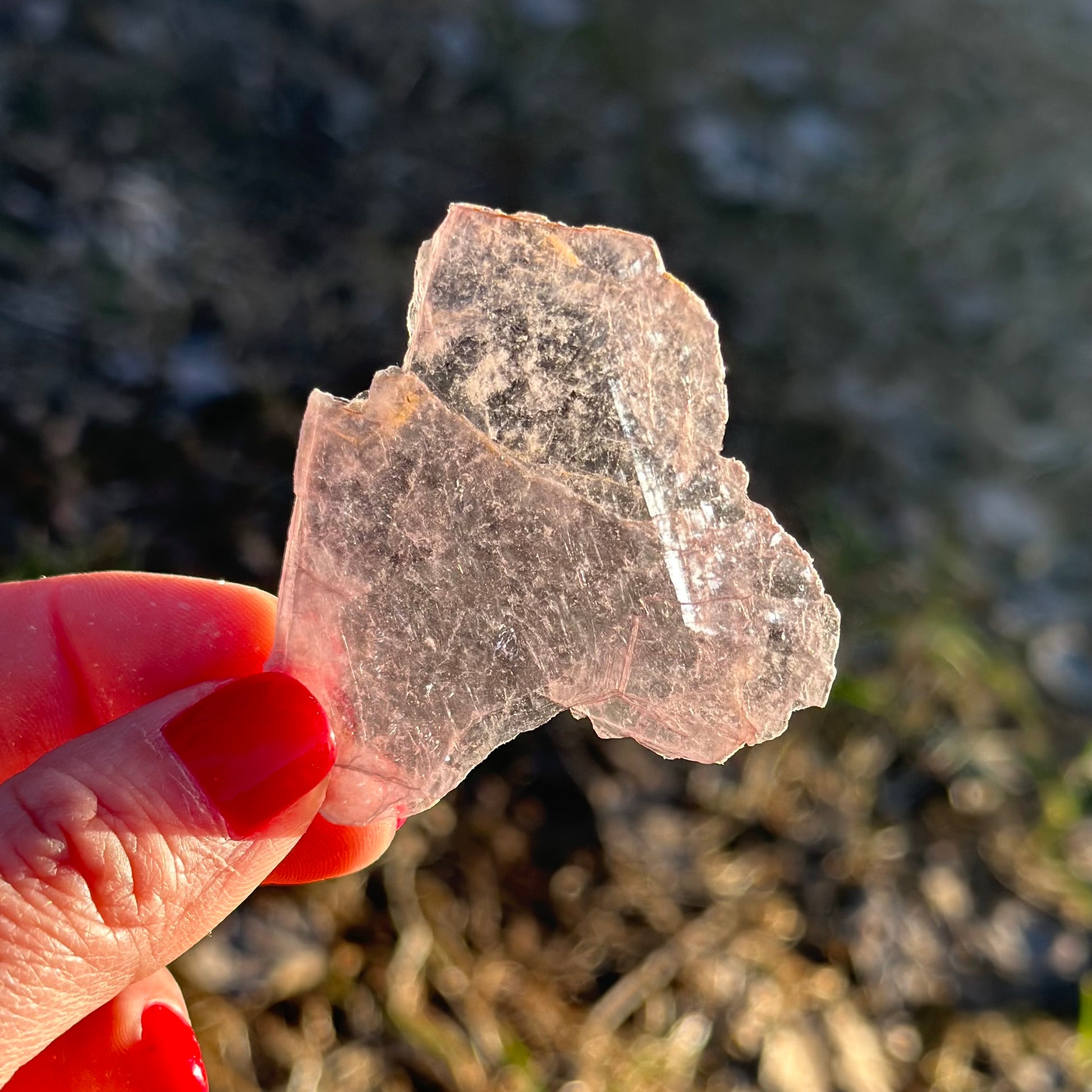 Lepidolite Mica Slices