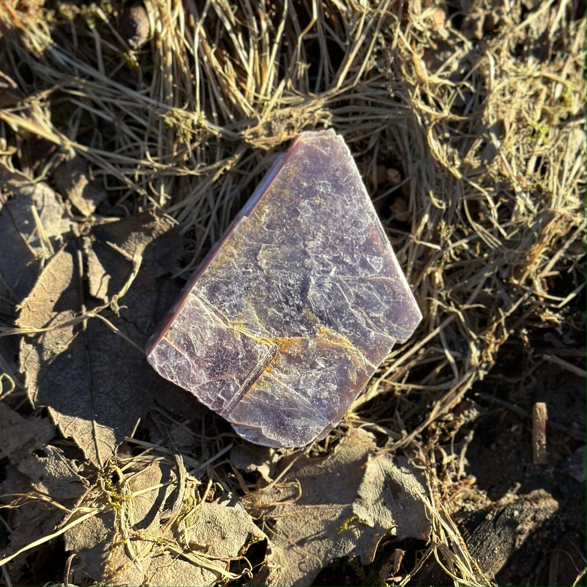 Lepidolite Mica Slices