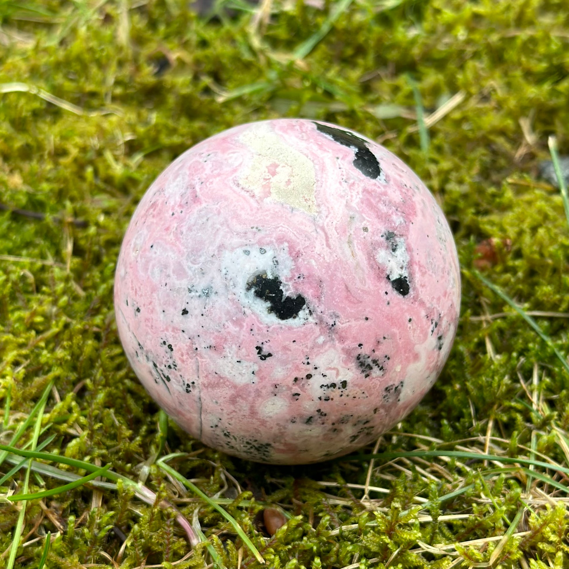 Rhodonite Sphere 307g