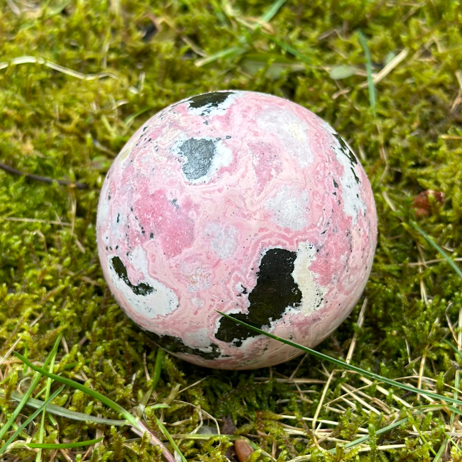 Rhodonite Sphere 322g