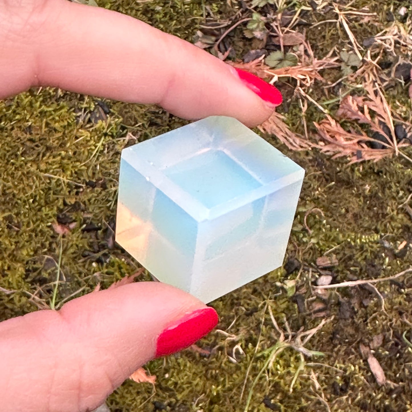 Opalite Cube