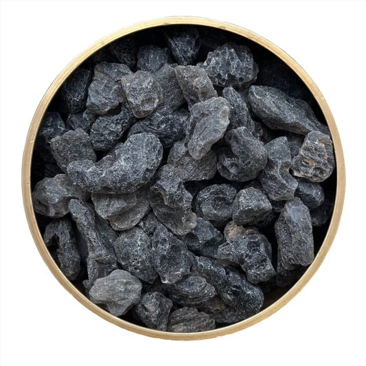 Tektite Rough Black Pearl of Fire