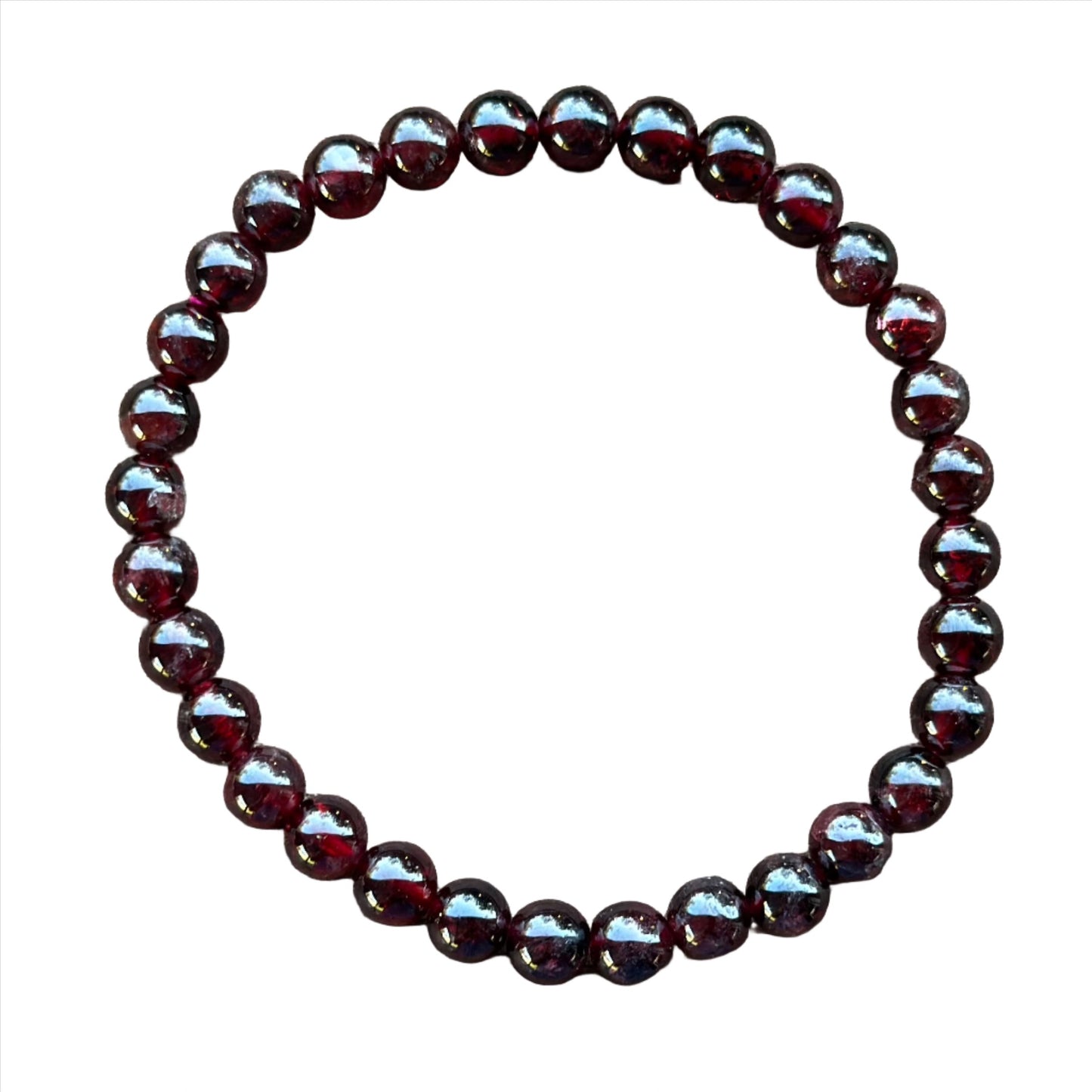 Garnet Bracelet 6mm