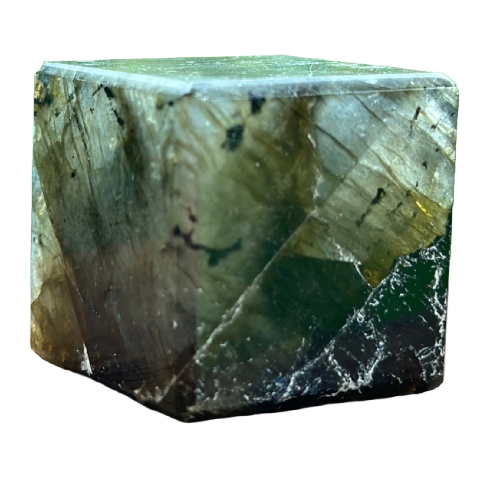 Labradorite Cube