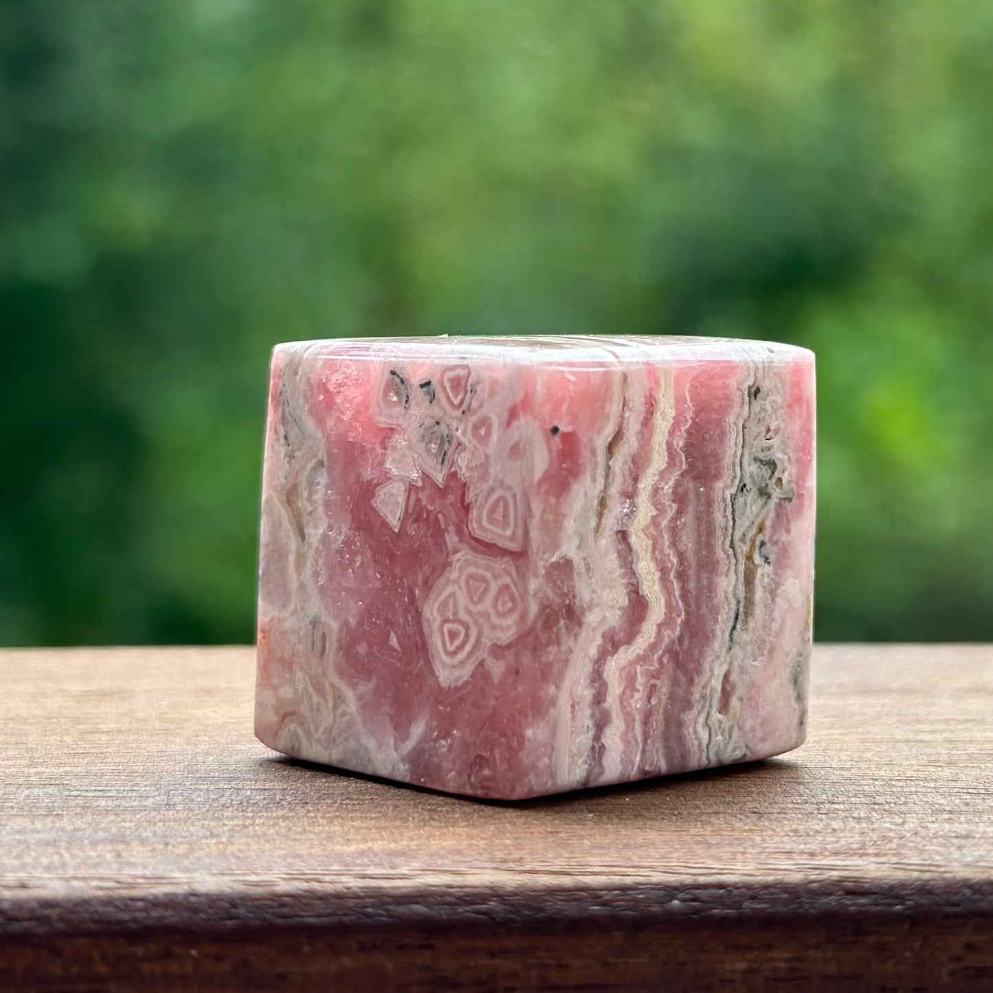 Rhodochrosite Cube 56g