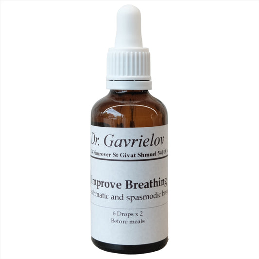 Improve Breathing Healing Essence by Dr Gila Gavrielov 50ml