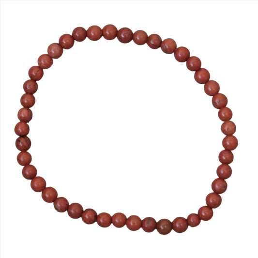 Red Jasper Bracelet 4MM