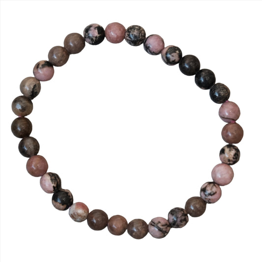 Rhodonite Bracelet 4MM
