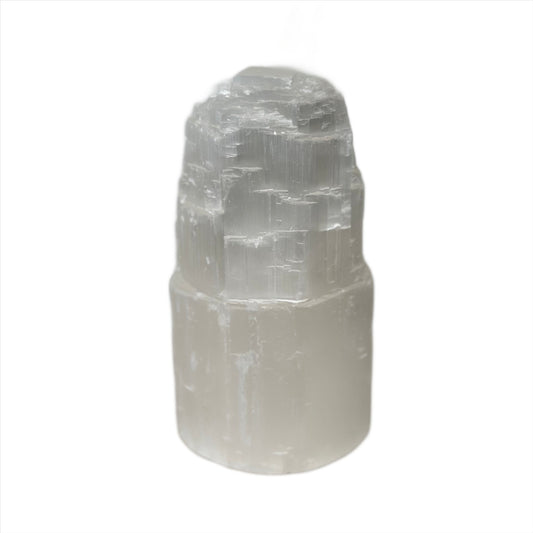 Selenite Mountain Lamp 15CM