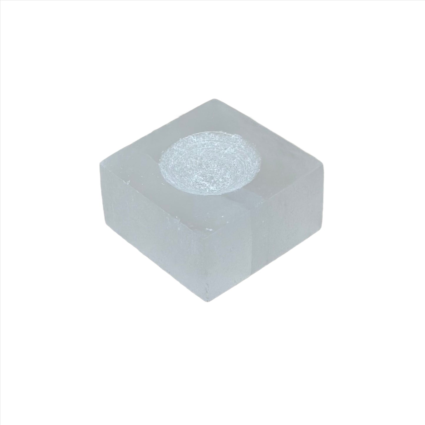 Selenite Sphere Stand 4CM