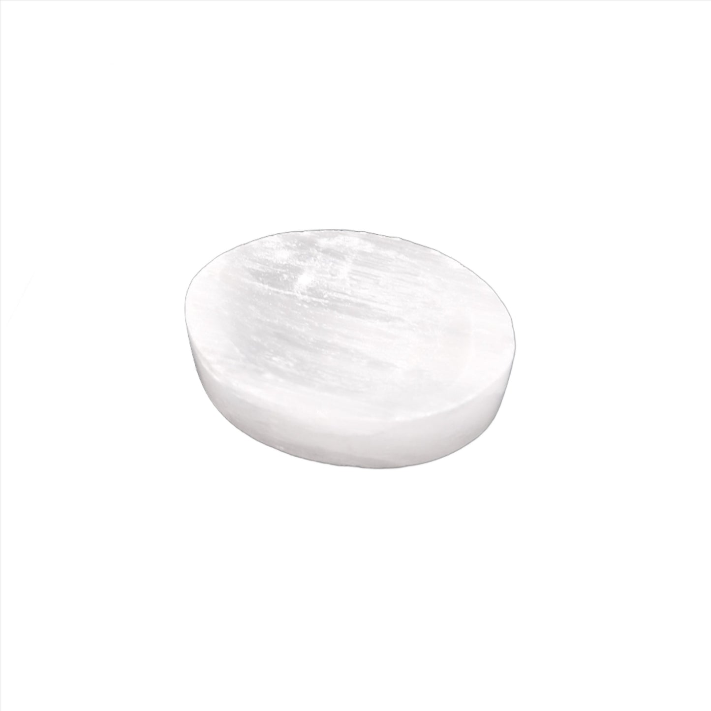 Selenite Worry Stone