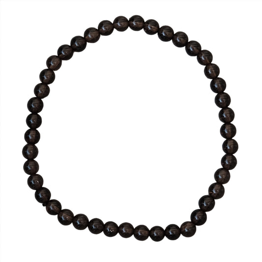 Smoky Quartz Bracelet 4mm