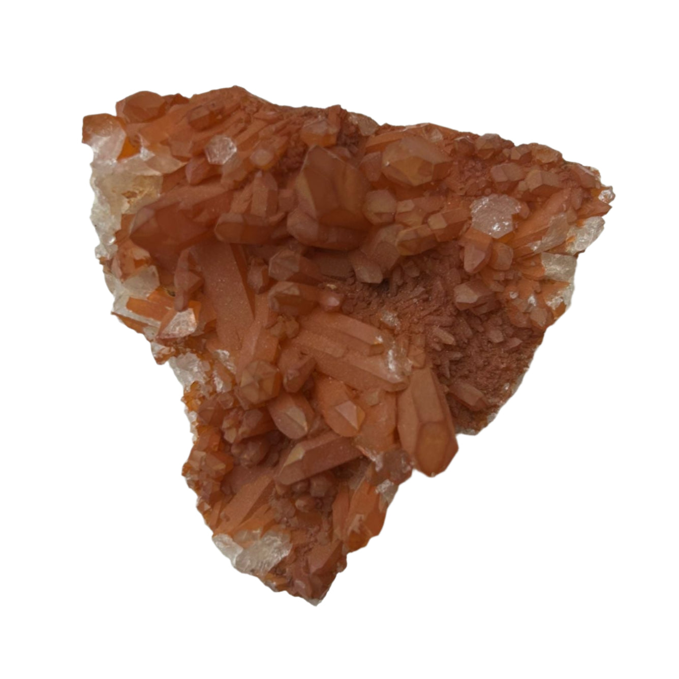 Tangerine Quartz Cluster