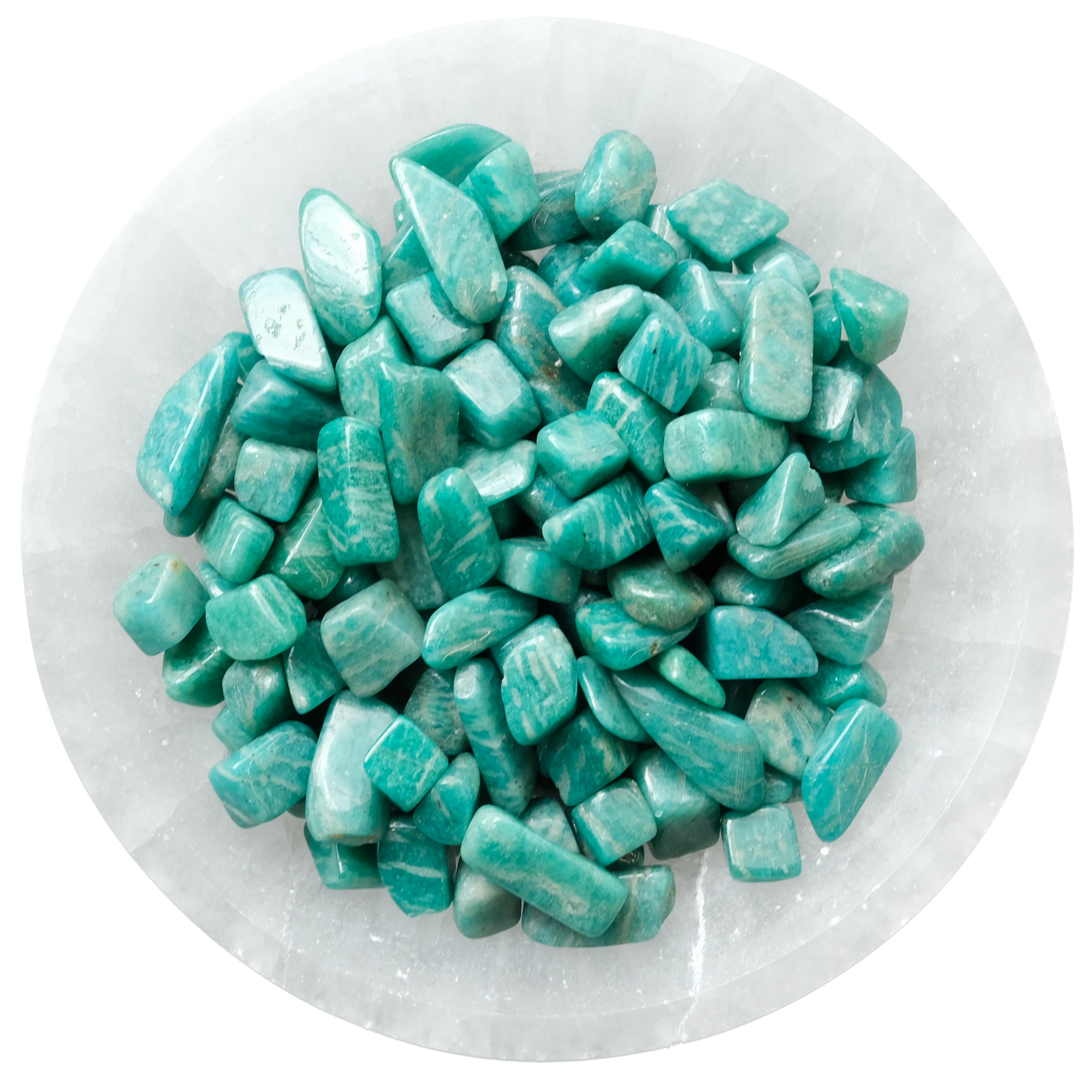 Amazonite Tumbled Stone - Calm, Clarity & Speaking Your Truth