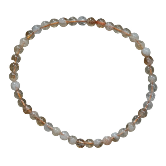 Citrine Bracelet 4MM - Success, Joy & Mental Clarity