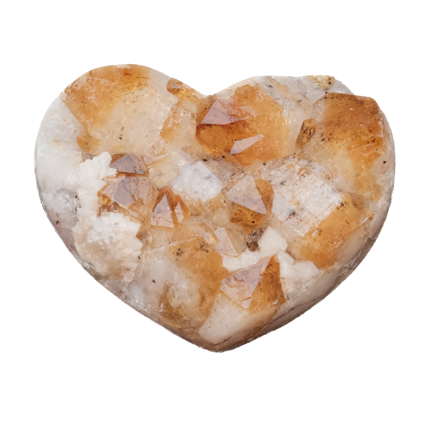 Citrine Heart - Success, Joy & Mental Clarity