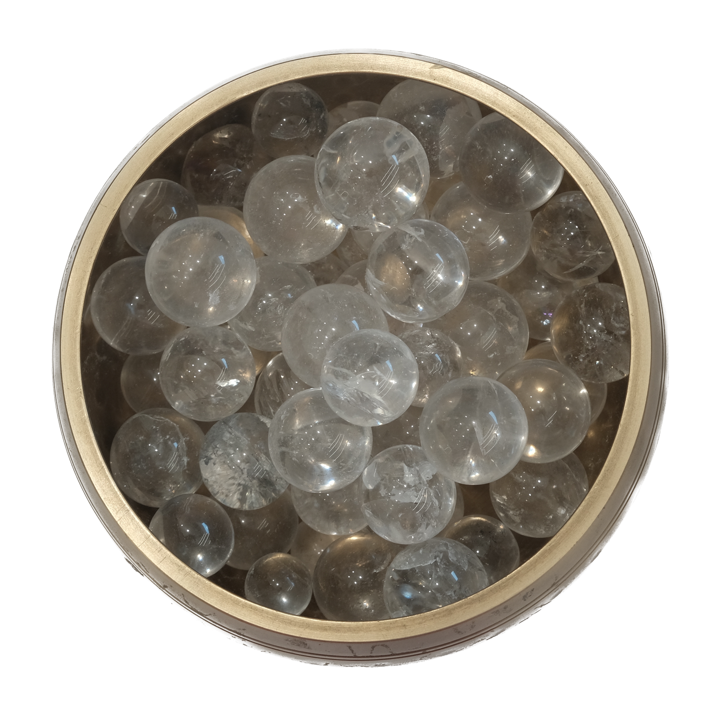 Clear Quartz Sphere Mini - Amplification, Clarity & Deep Healing